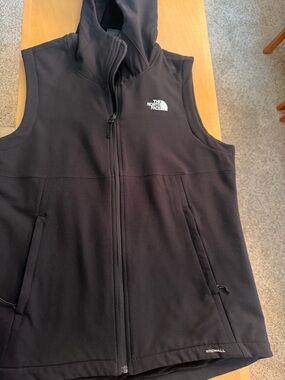 The North Face Black Fleece-Lined Hooded Jacket